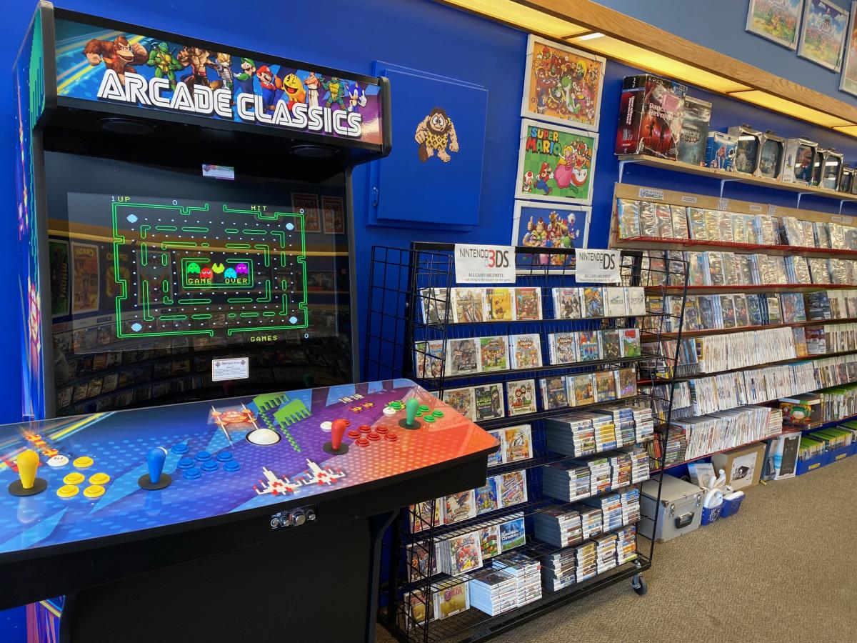 Local retro store game stores